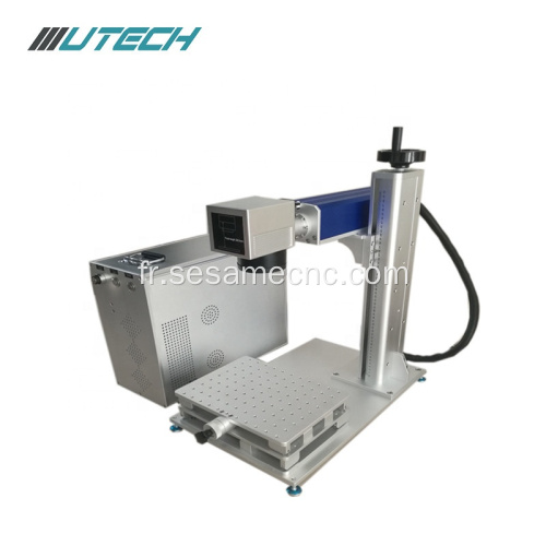 Machine de marquage laser pour acier inoxydable aluminium